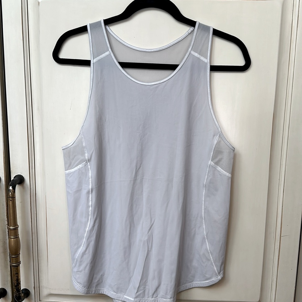 Lululemon Sculpt Tank Light Gray Size 10